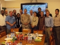 With American PRT colleagues and Admiral Mullen