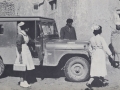 Nurses visiting a village compound